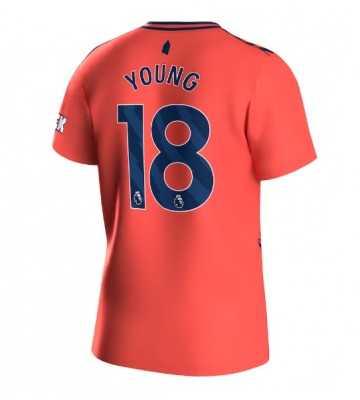 Maillot de foot Everton Ashley Young #18 Extérieur 2023-24 Manches Courte